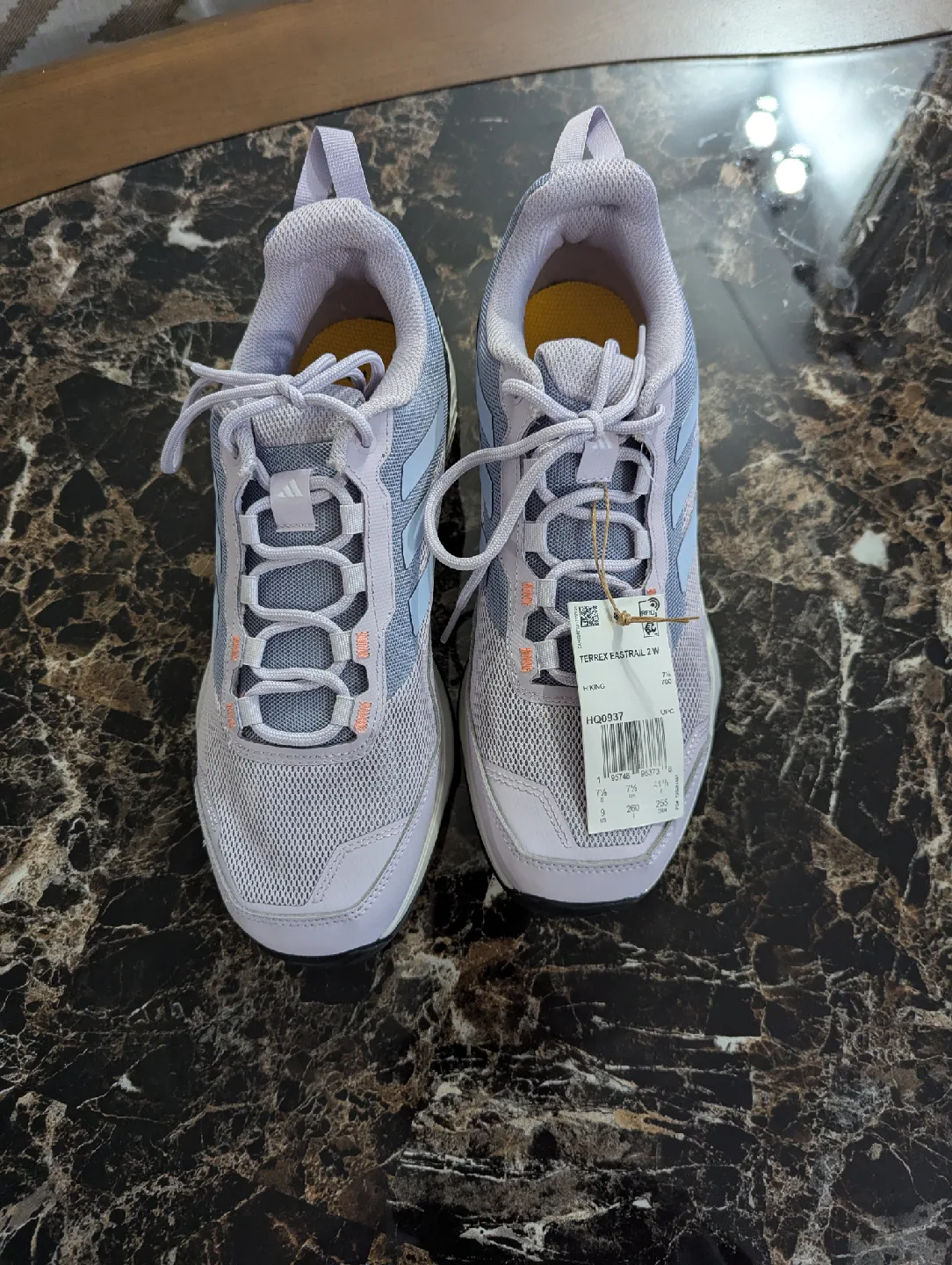 Terrex trail shoes size 9 US female