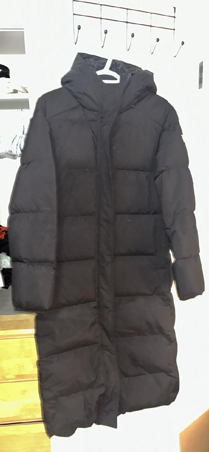 Guess Black Puffer Coat - Size S