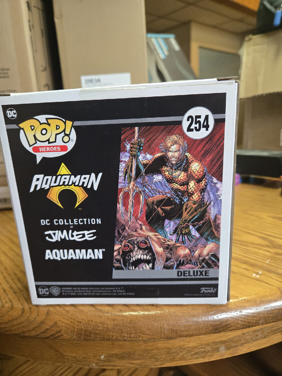 Funko Pop! Heroes Aquaman Deluxe #254 - photo 3