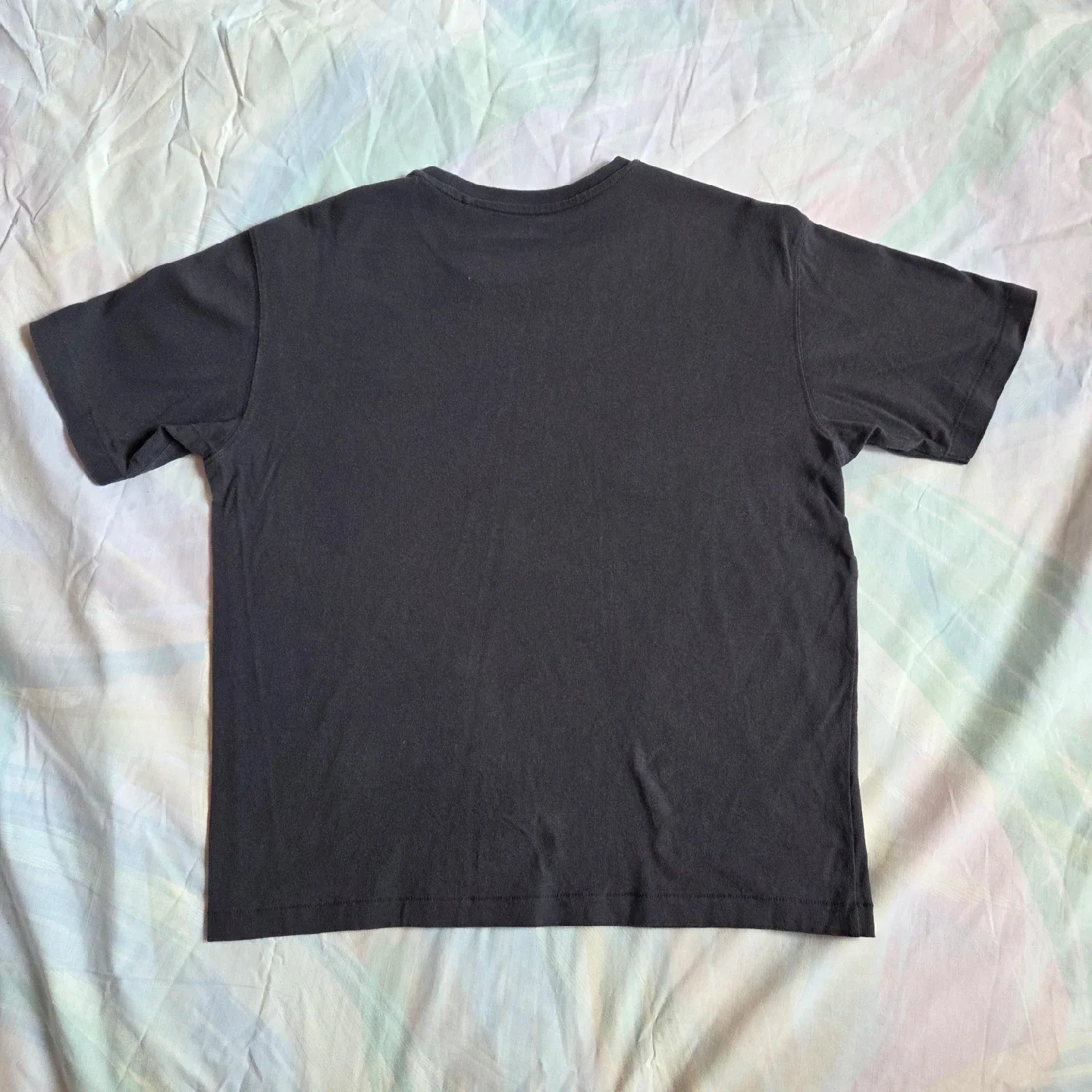 UNIQLO Dark Grey Crew Neck T-Shirt image indicator(2)