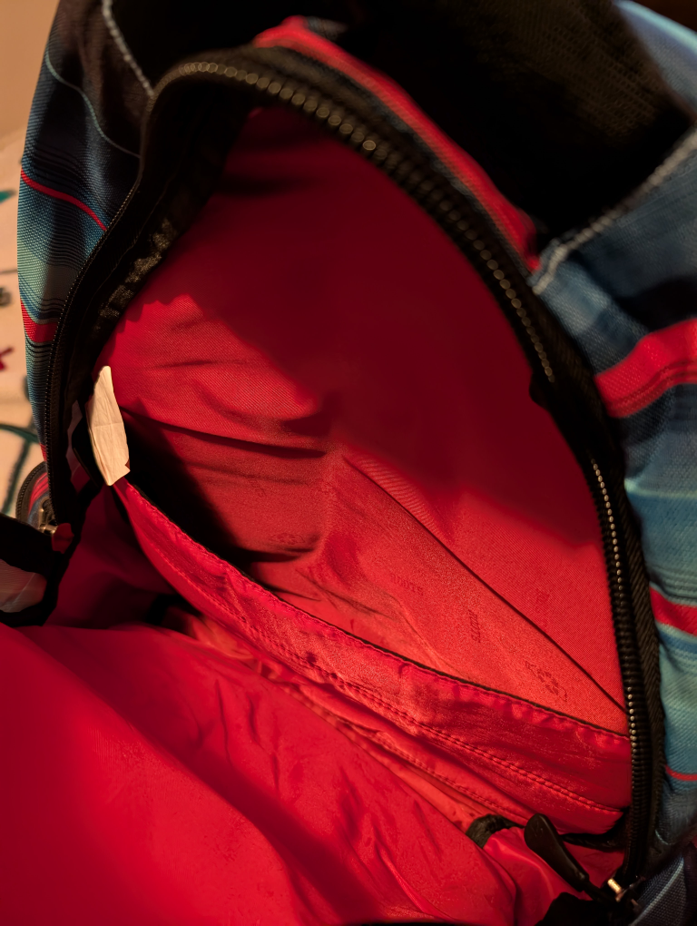 Roots Backpack - Blue/Red Striped - photo 3
