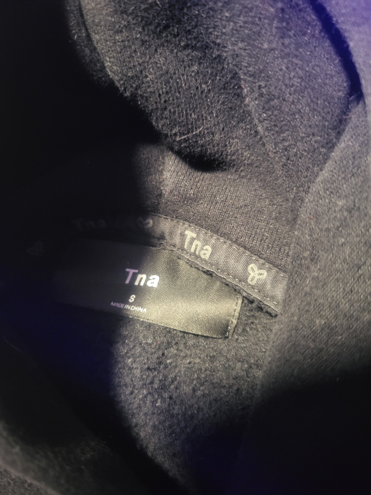 TNA Black Hoodie - Size S - photo 2