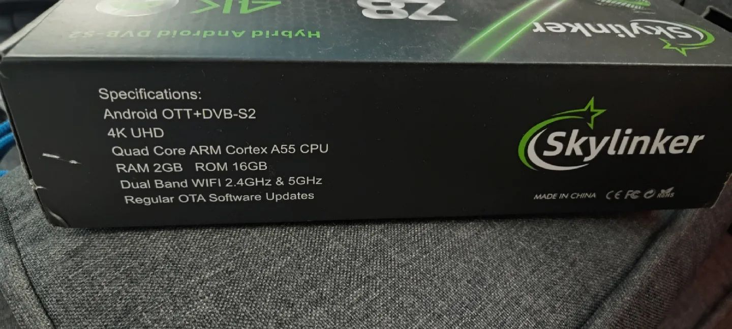 Skylinker Z8 4K Hybrid Android DVB-S2 Box image indicator(5)
