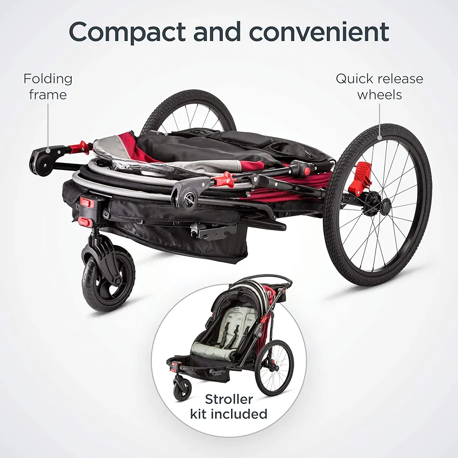 Schwinn Joyrider Double Bike Trailer/Stroller - photo 2