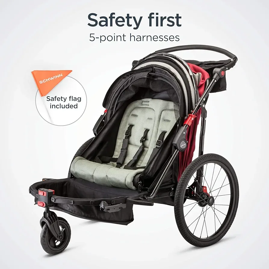 Schwinn Joyrider Double Bike Trailer/Stroller image indicator(5)