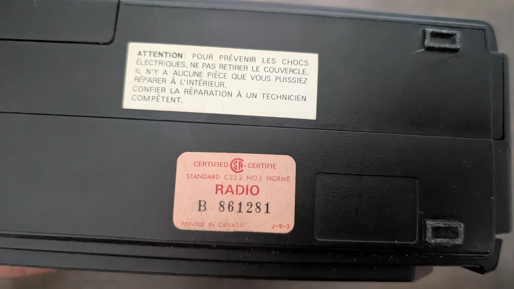 Vintage Sanyo 2-Band RF Amplifier Radio (RP-6850US) image indicator(6)