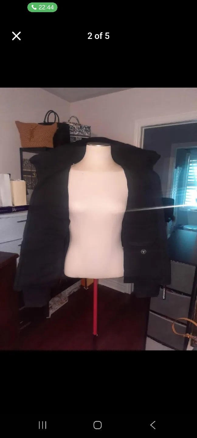 Calvin Klein Black Puffer Jacket image indicator(4)