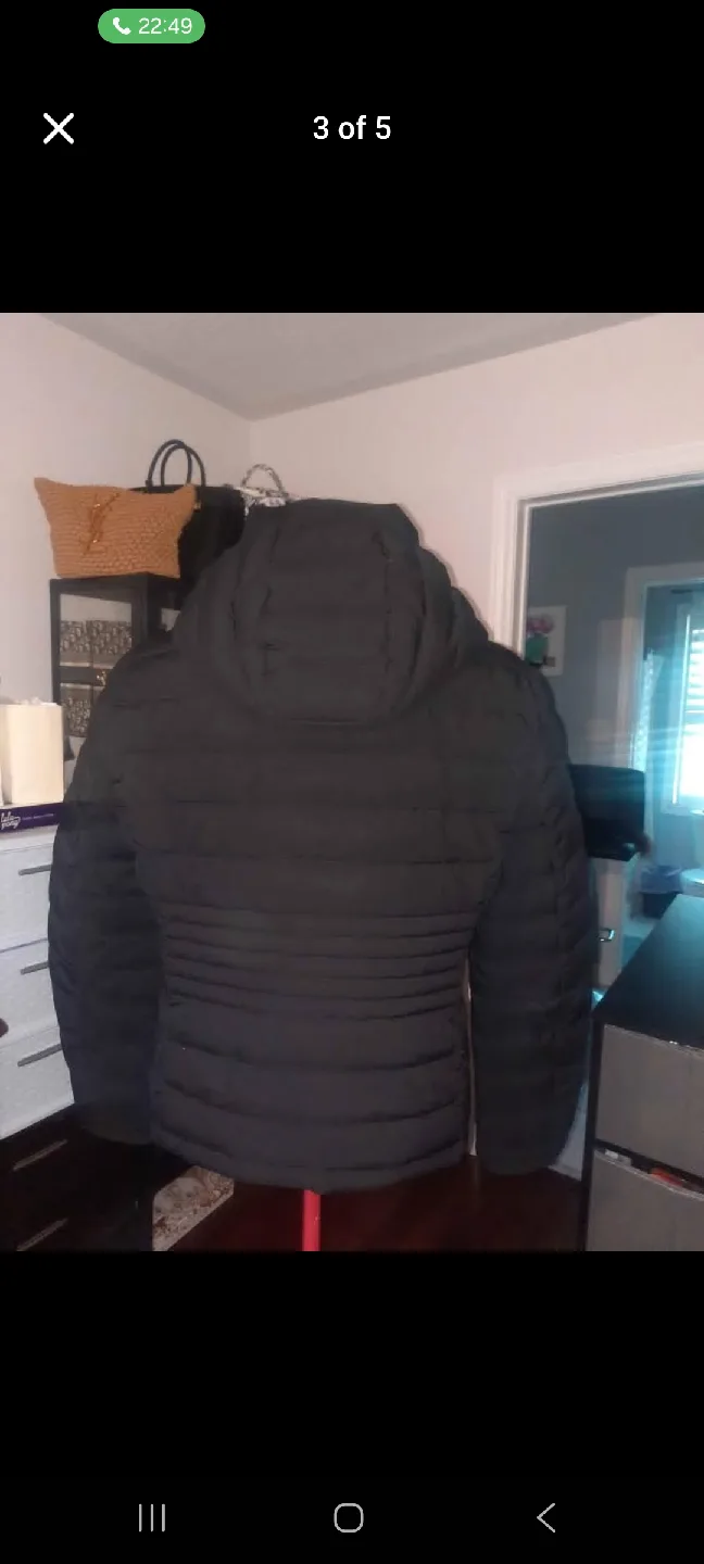 Calvin Klein Black Puffer Jacket image indicator(5)