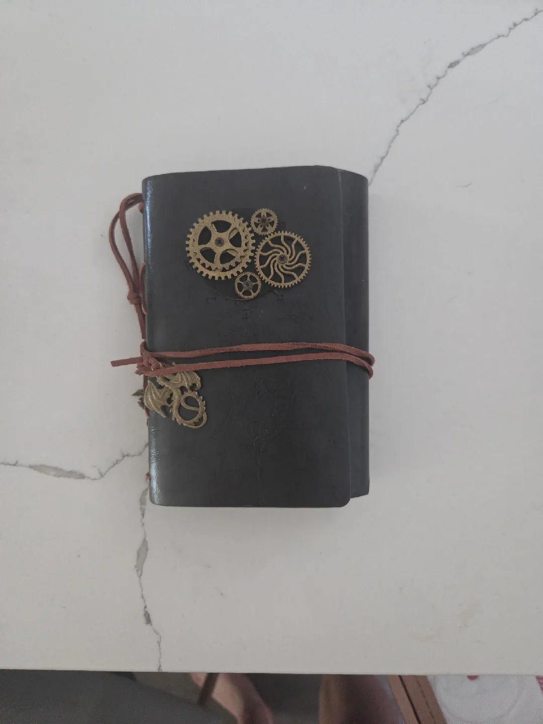 Steampunk pocket Leather Journals image indicator(4)