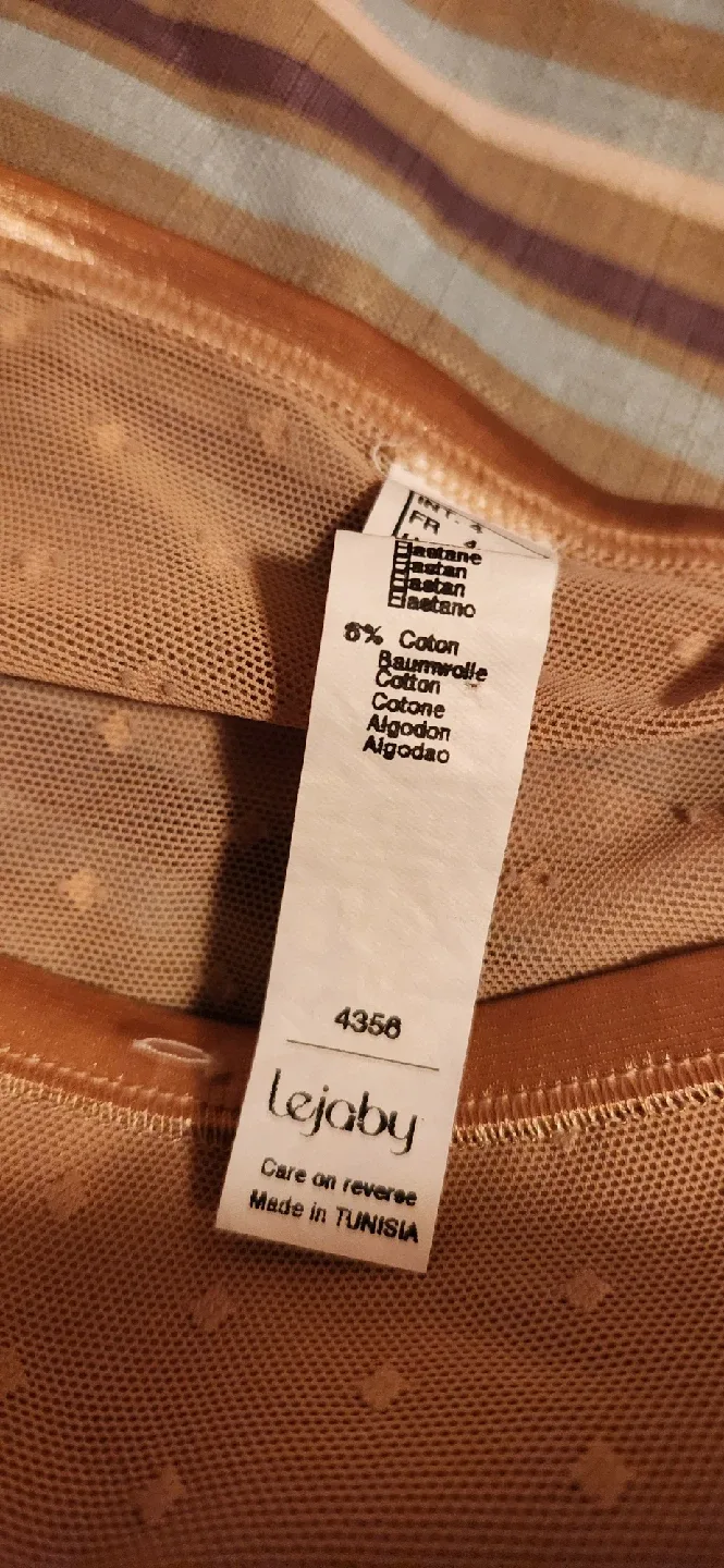 Lejaby Beige Lingerie -. 3 pairs Size Large image indicator(2)