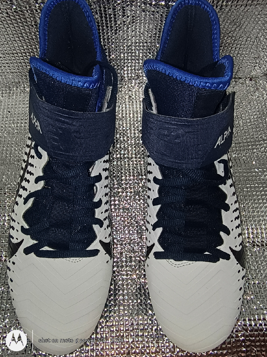 Nike Alpha Menace Pro 3 Football Cleats - US 7.5 - photo 4
