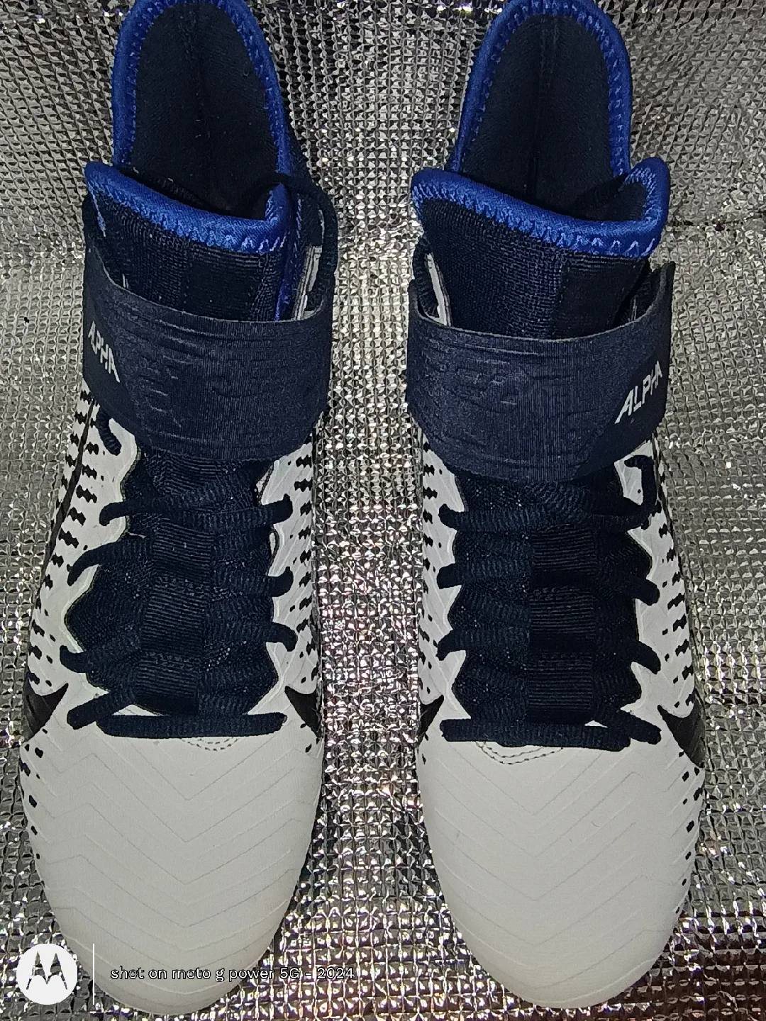 Nike Alpha Menace Pro 3 Football Cleats - US 7.5 image indicator(4)