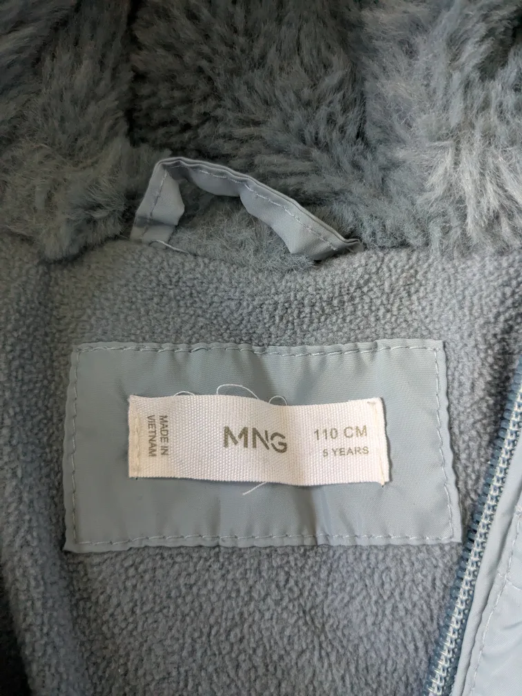 MNG Kids' Puffer Jacket - Size 110 cm (5 Years) image indicator(3)