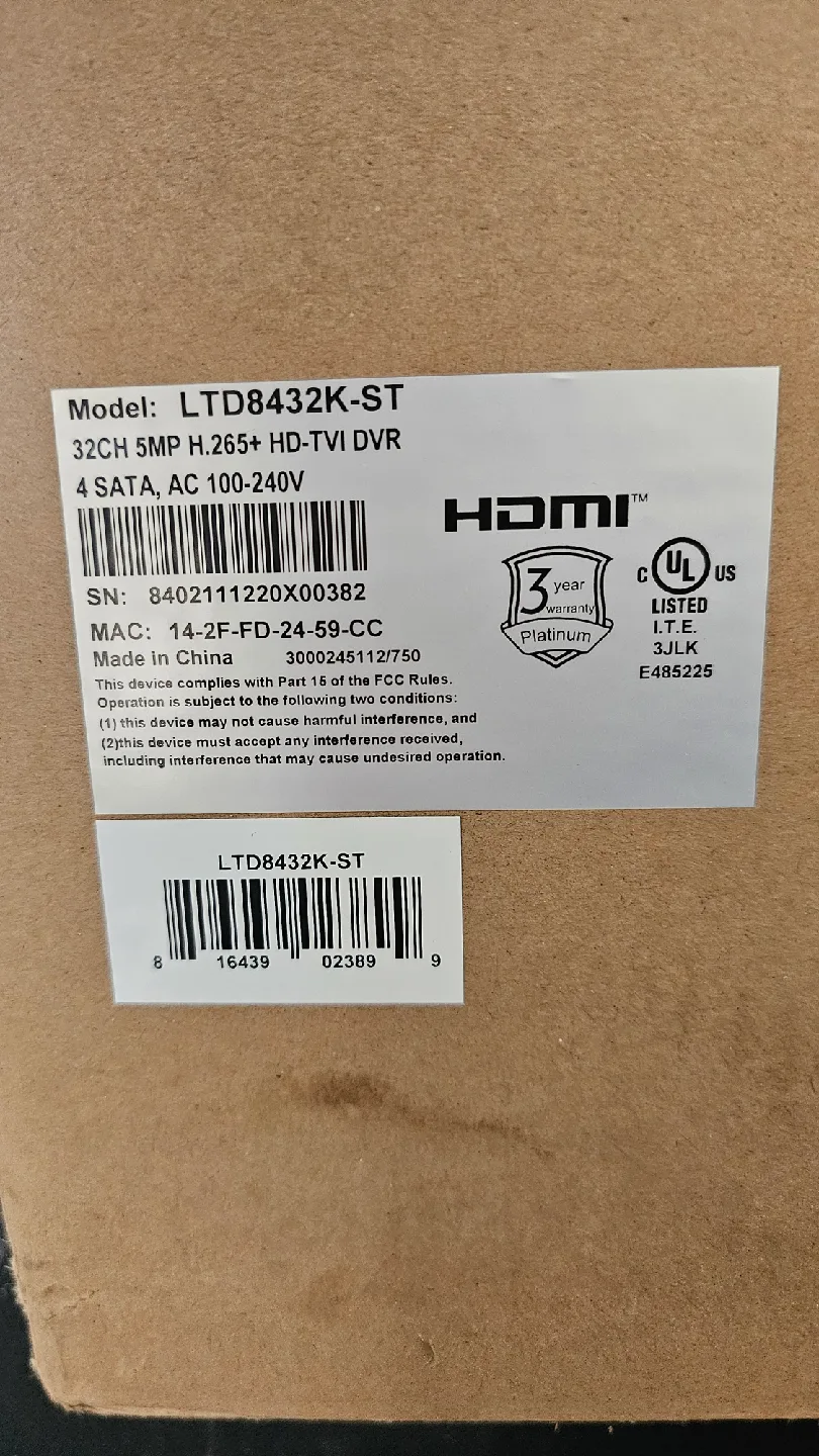 LTS DVR HD Camera Kit image indicator(3)