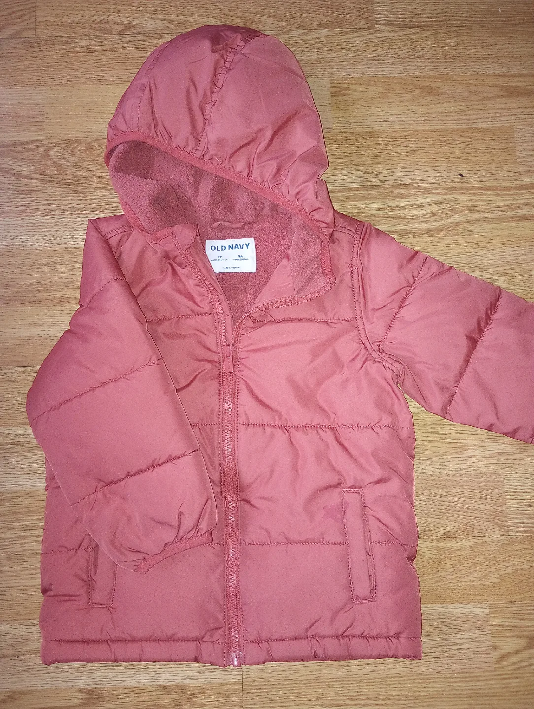 Old Navy Toddler Puffer Jacket, Size 5T image indicator(3)