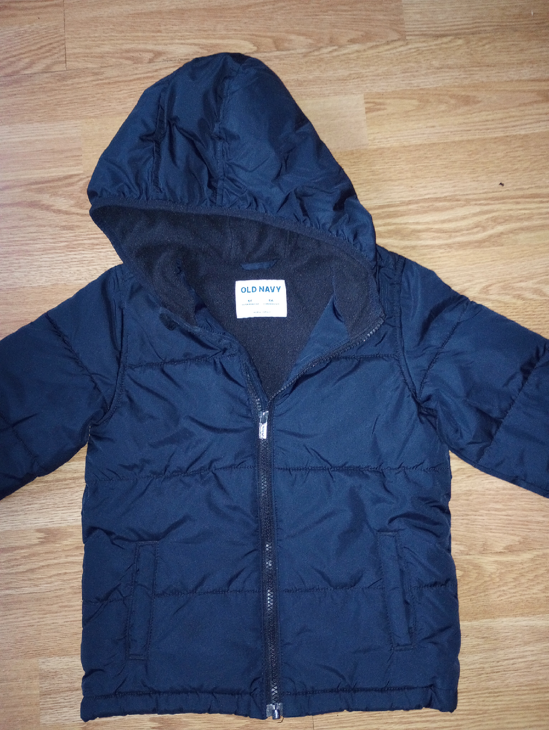 Old Navy Toddler Puffer Jacket, Size 5T