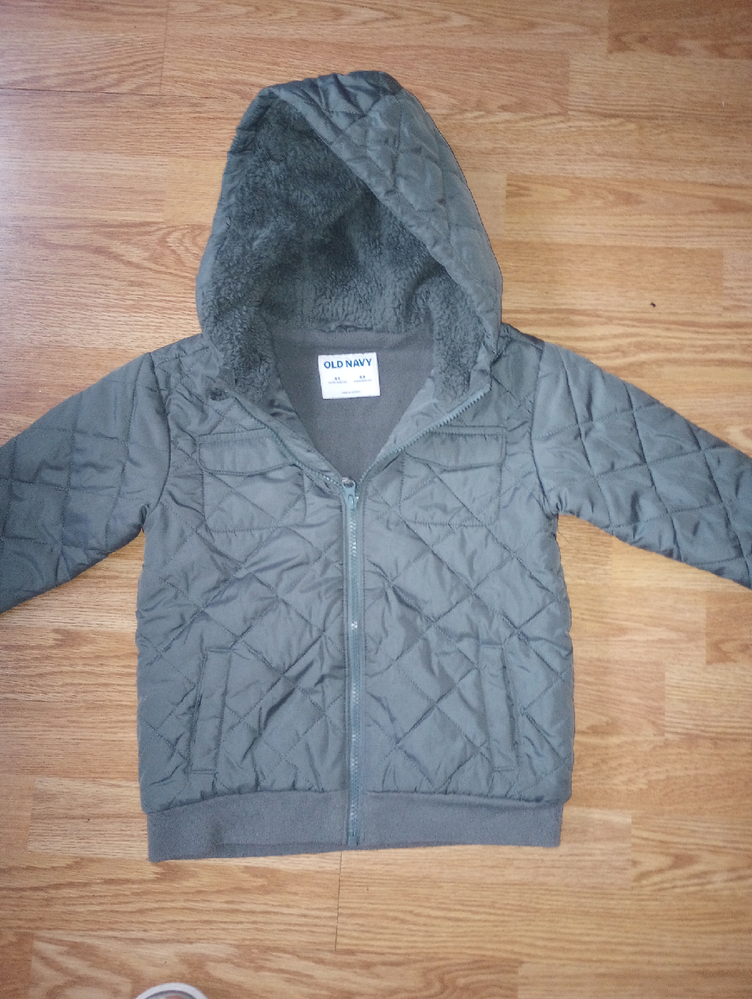 Old Navy Toddler Puffer Jacket, Size 5T - photo 5