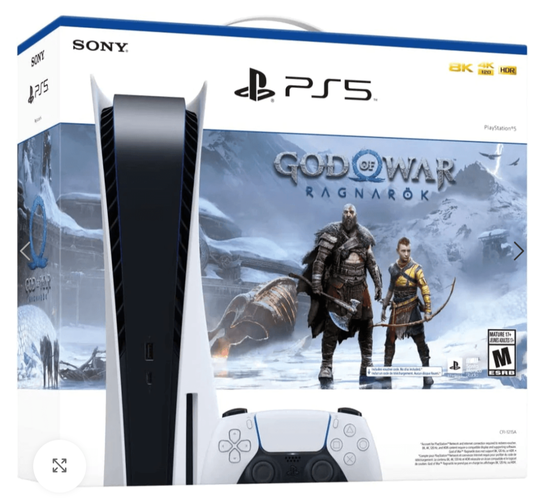 Sony PlayStation 5 (PS5) God of War Ragnarök Box Only