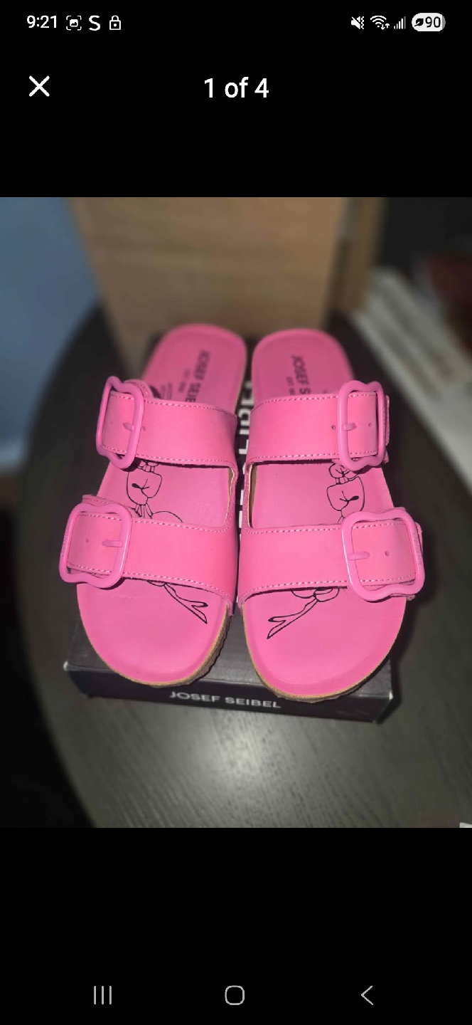 Josef Seibel Pink Sandals Size 38