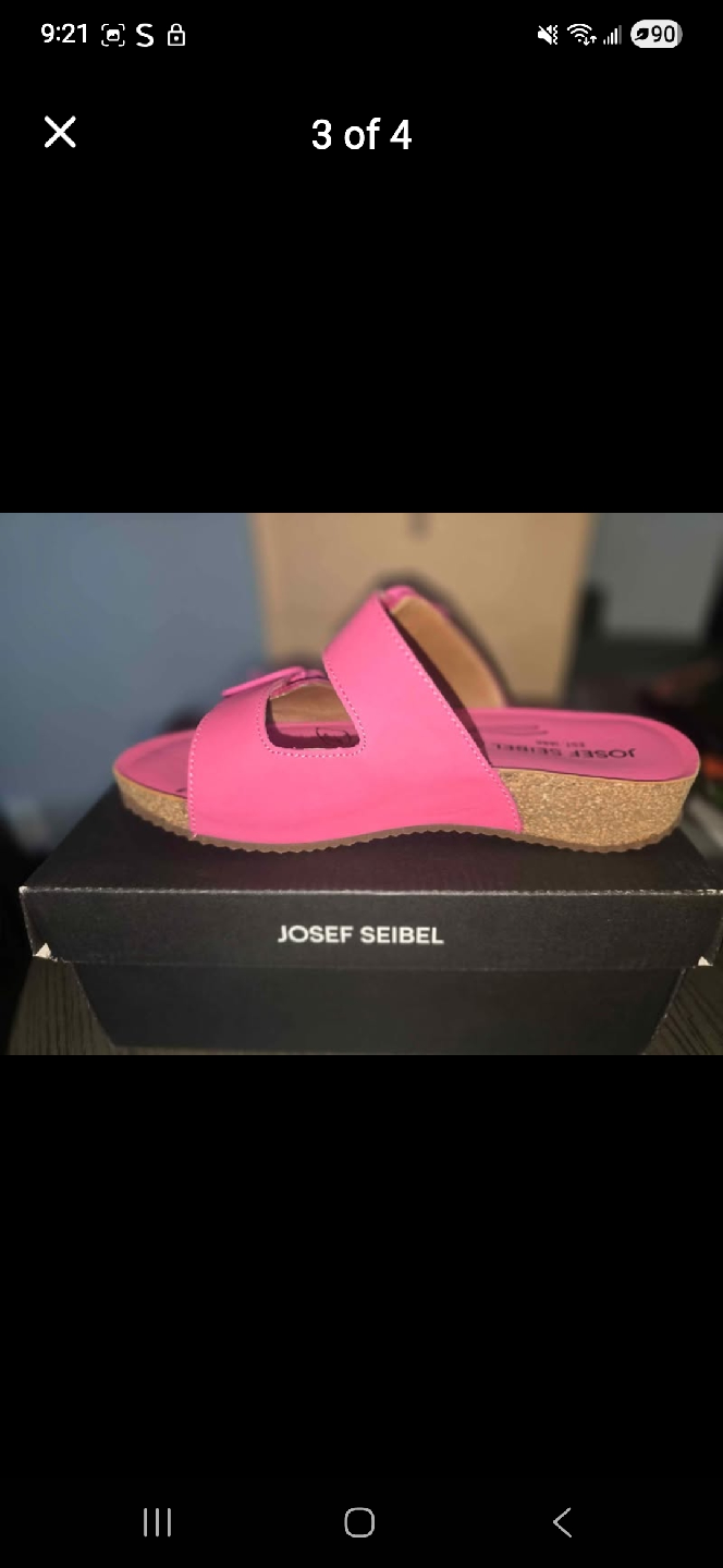 Josef Seibel Pink Sandals Size 38 - photo 3