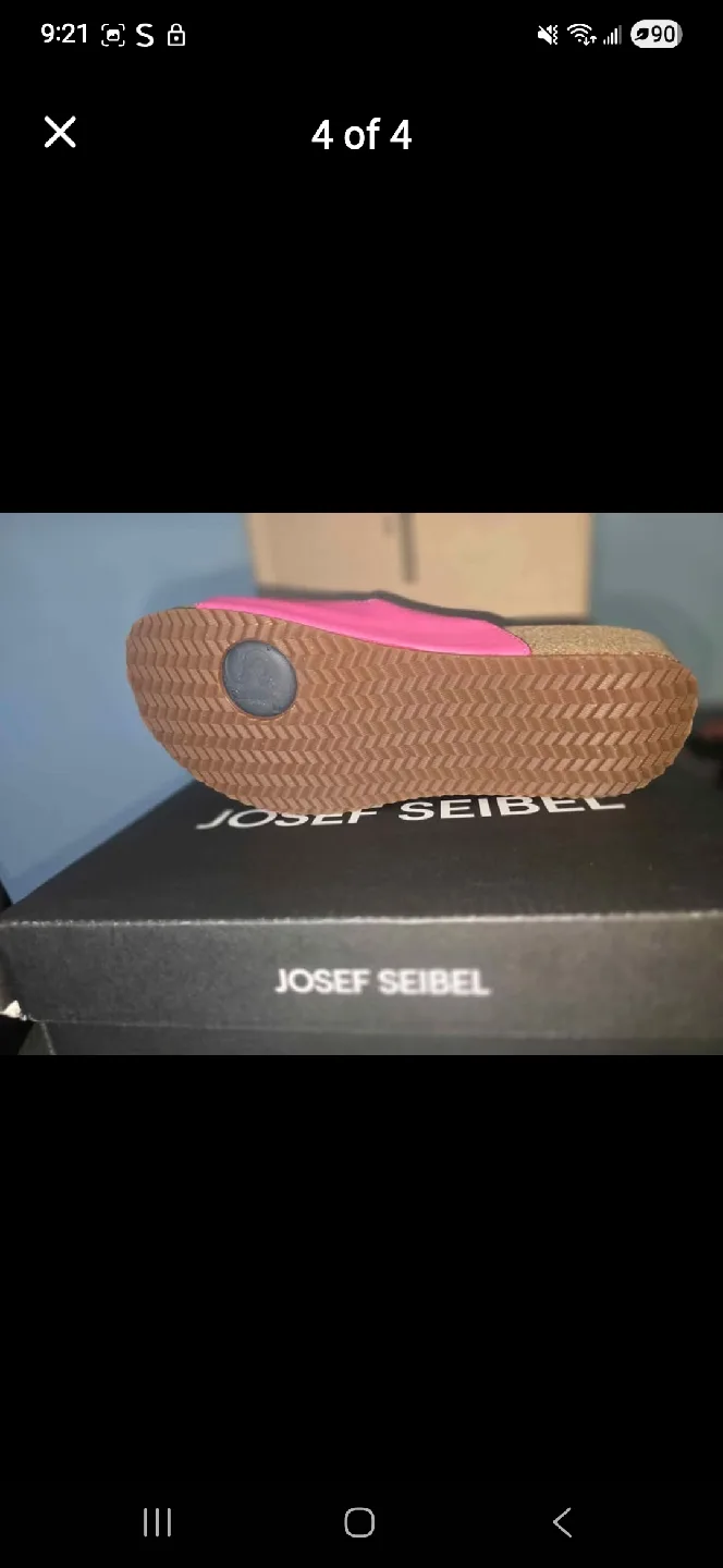 Josef Seibel Pink Sandals Size 38 image indicator(4)