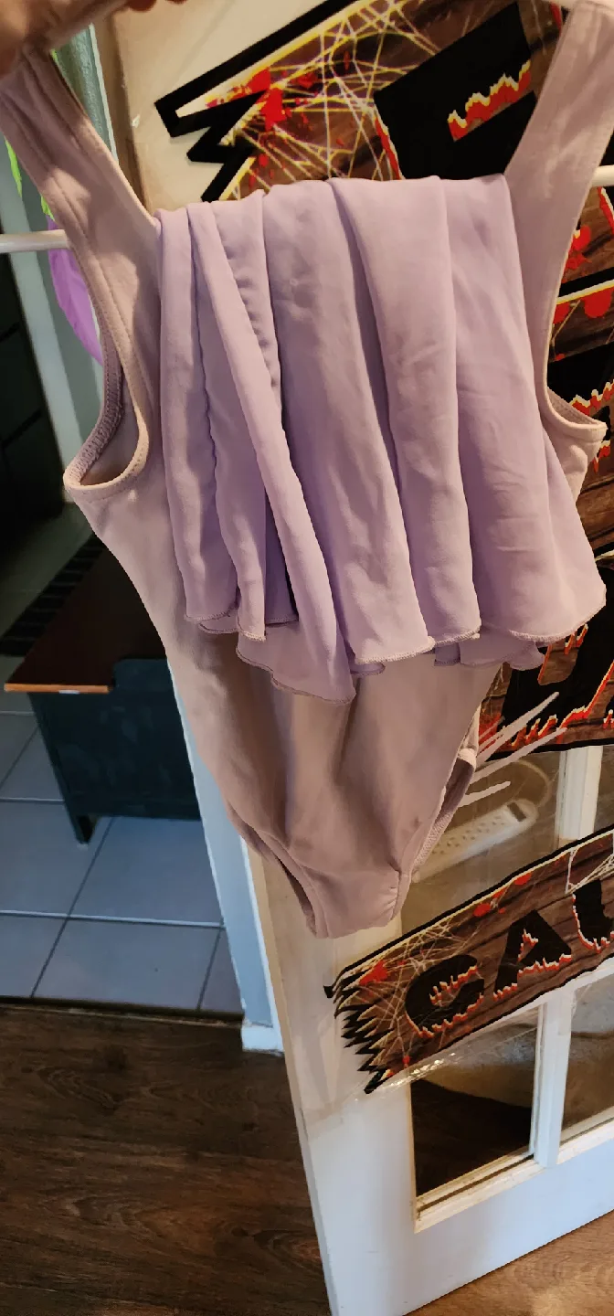 Lilac mondor Leotard and skirt image indicator(2)