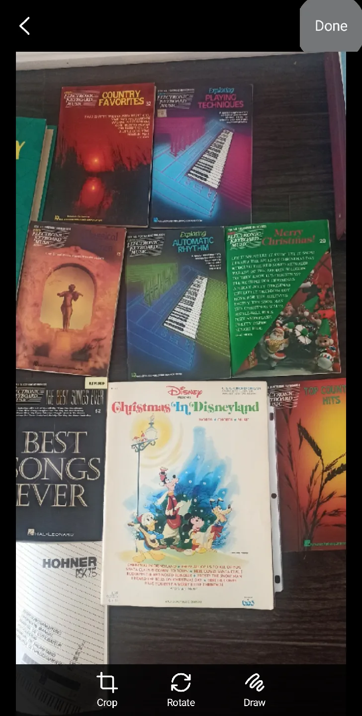 Lot of Keyboard & Piano Music Books. Each $5 image indicator(2)