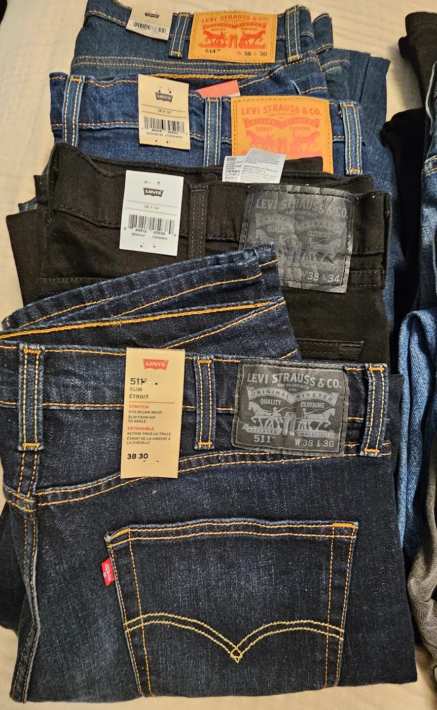 Levi's Jeans - Assorted Men's Styles & Sizes image indicator(2)
