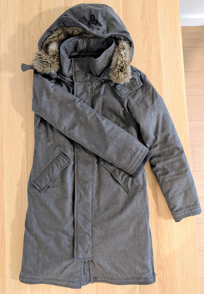 TNA Parka - Charcoal Gray (XXS, fits XS/S)