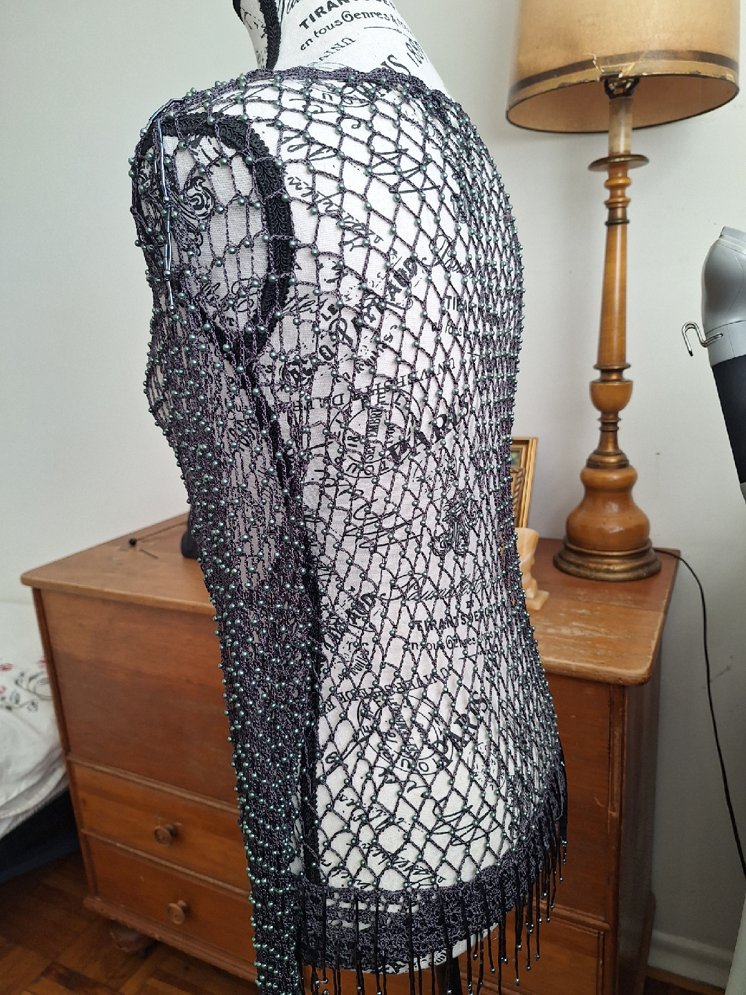 Valenti Beaded Cover Up - Size M - photo 5