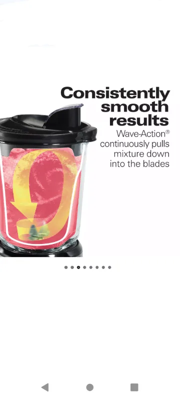 Hamilton Beach 54221 Wave Crusher Blender brand new... image indicator(3)