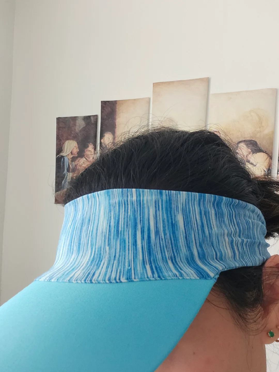 Blue Visor Hat thumbnail