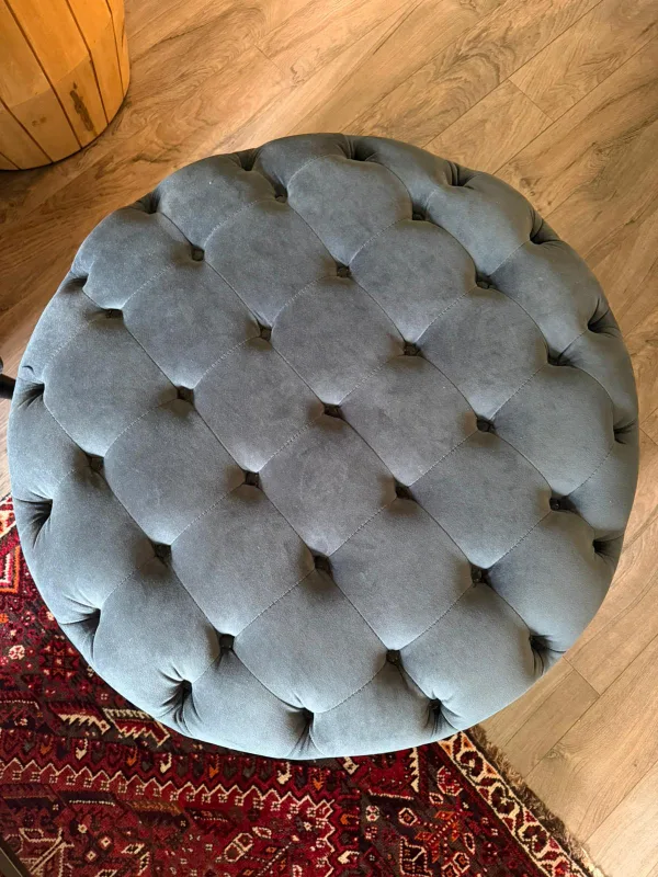 Leon's Maja Ottoman - Dark Blue image indicator(2)