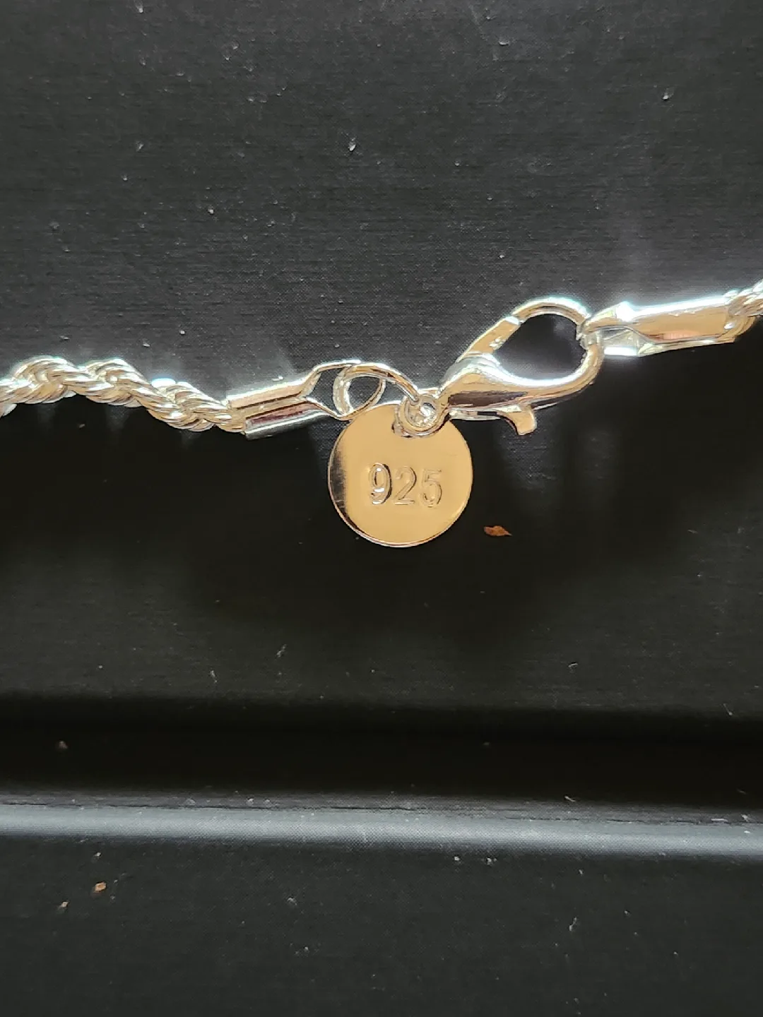 Sterling Silver 925 Rope Chain Necklace image indicator(2)