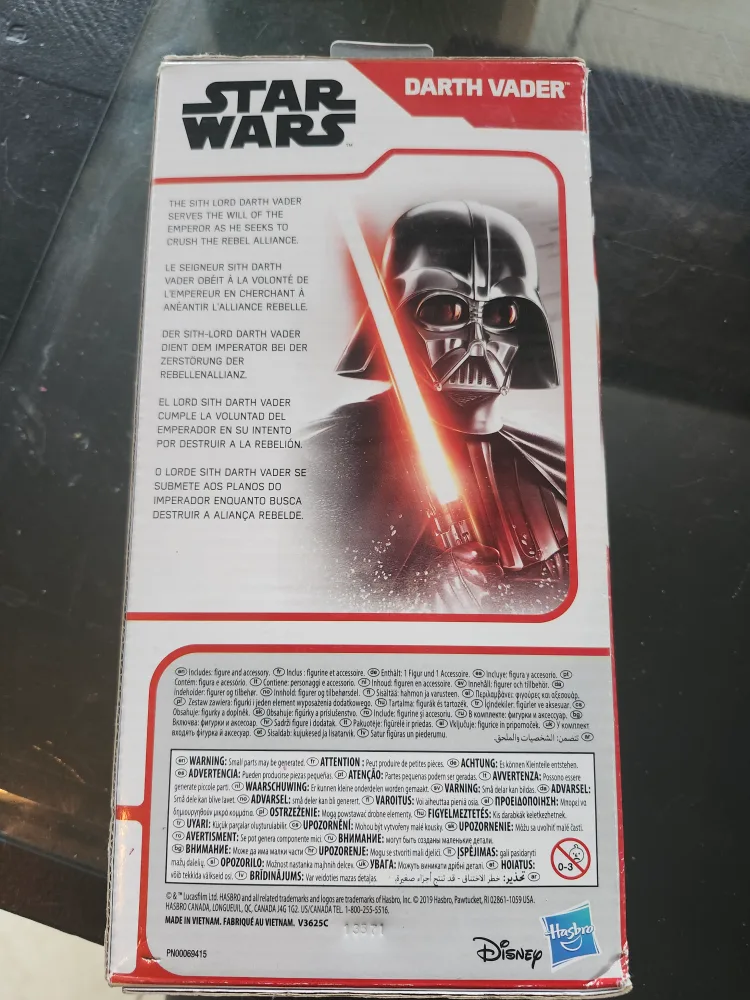 New Darth Vader Star Wars Figure by Hasbro image indicator(2)