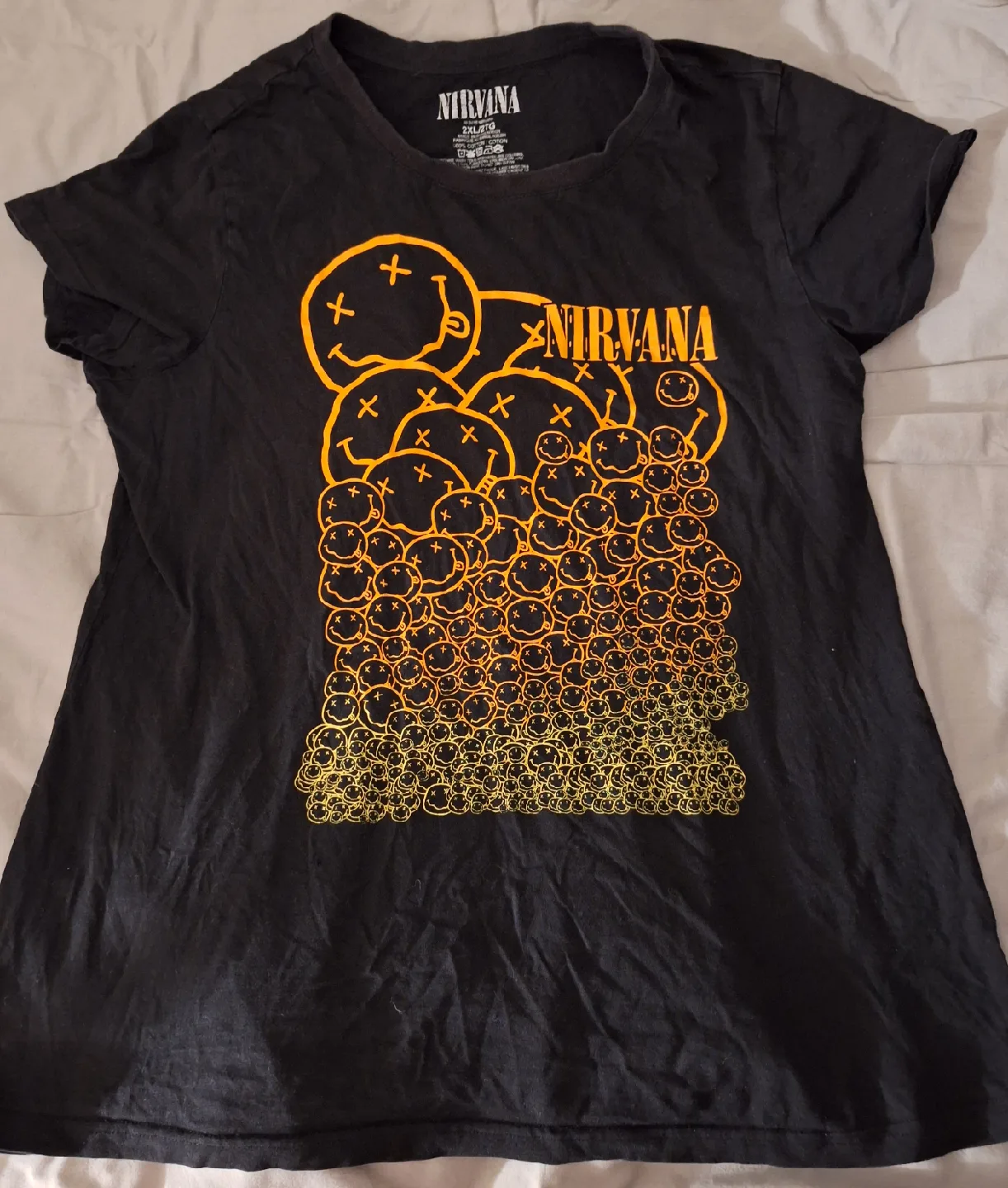 Nirvana Black Graphic Tee - Size 2XL thumbnail