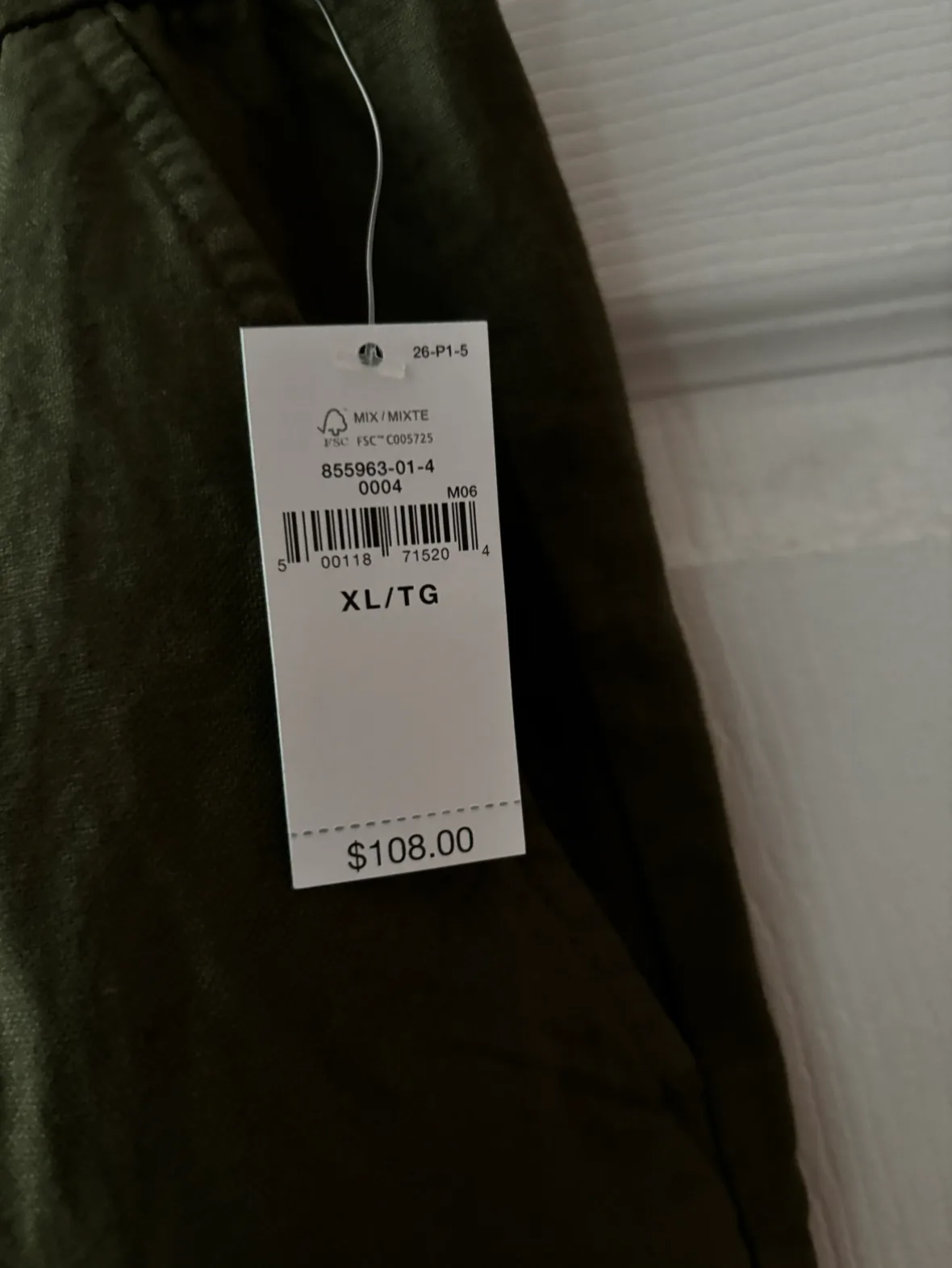 Linen cargo pants GAP image indicator(2)