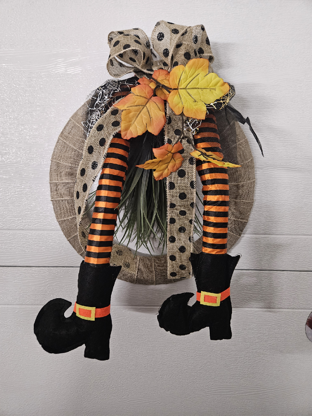 Fall/Halloween Witch home decor Hanger