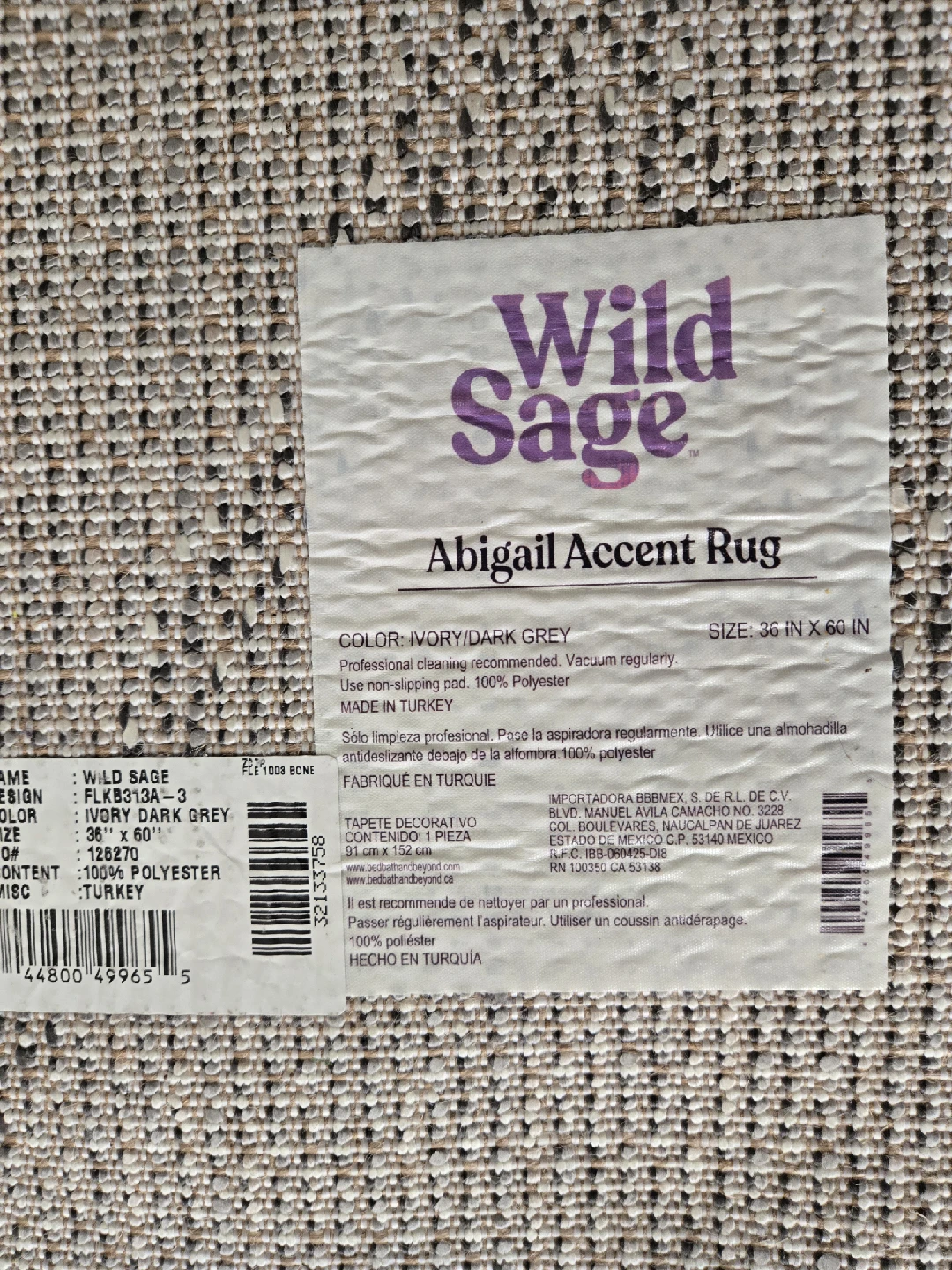 BN Wild Sage Abigail Accent Rug - 36" x 60" - photo 4