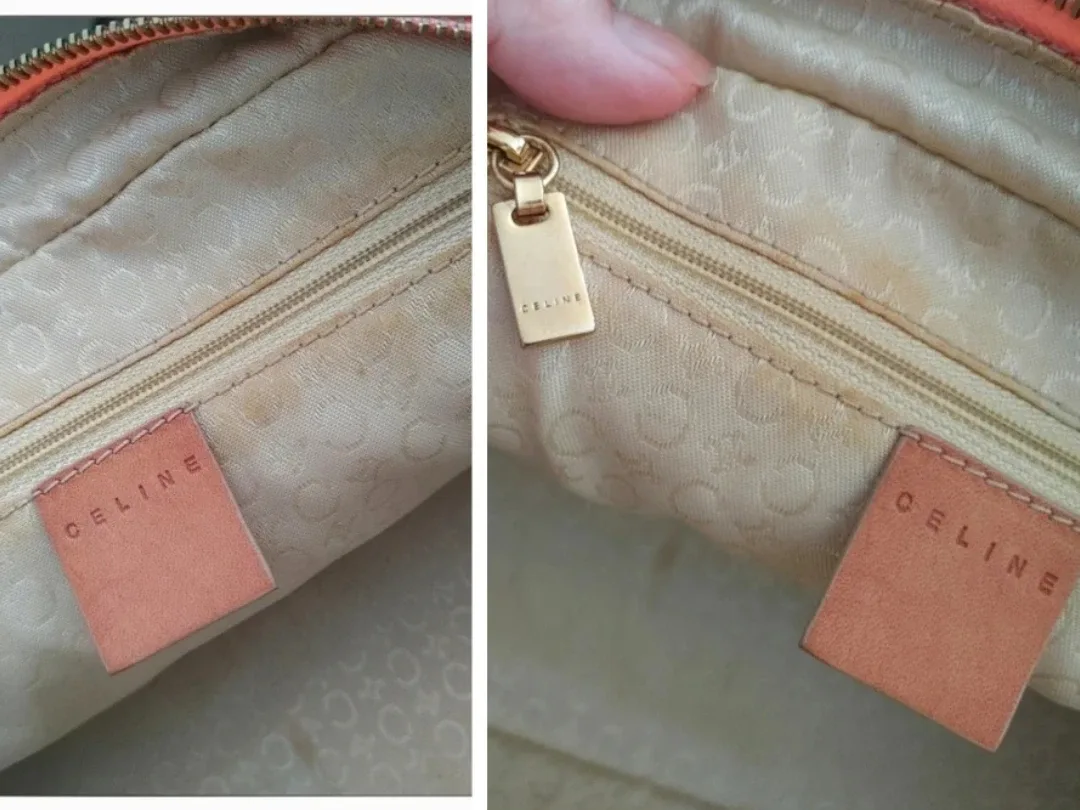 Vintage Celine Paris Macadam Boston Bag image indicator(3)