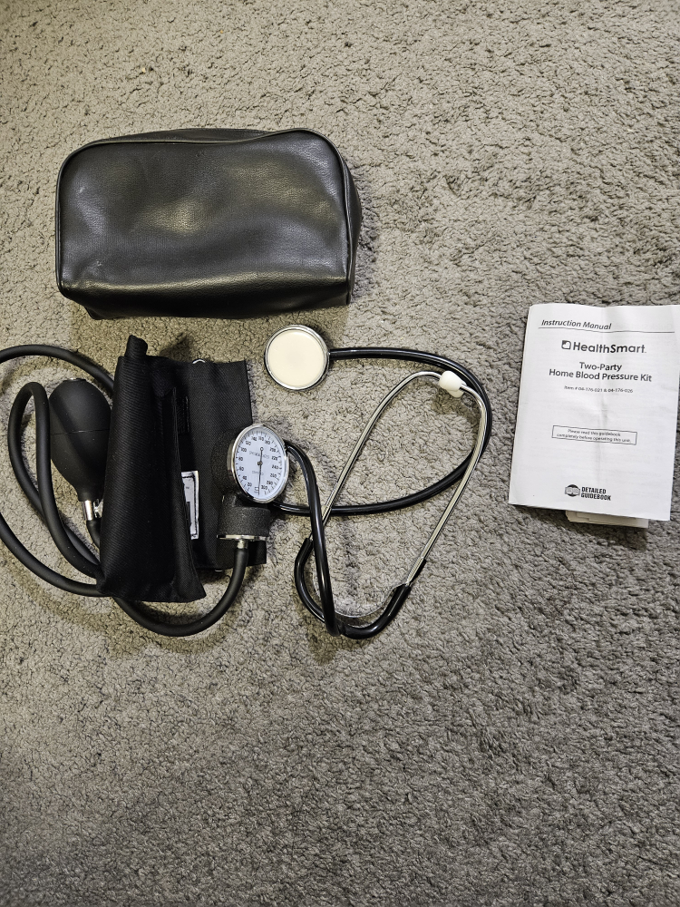 HealthSmart Two-Party Home Blood Pressure Kit