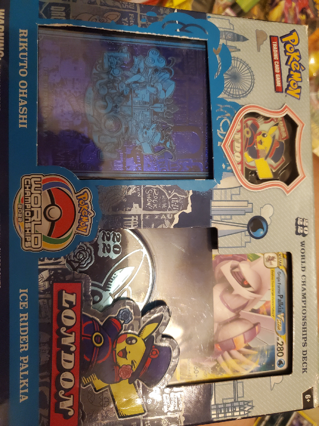 Unopened Pokemon TCG 2022 World Championship Decks