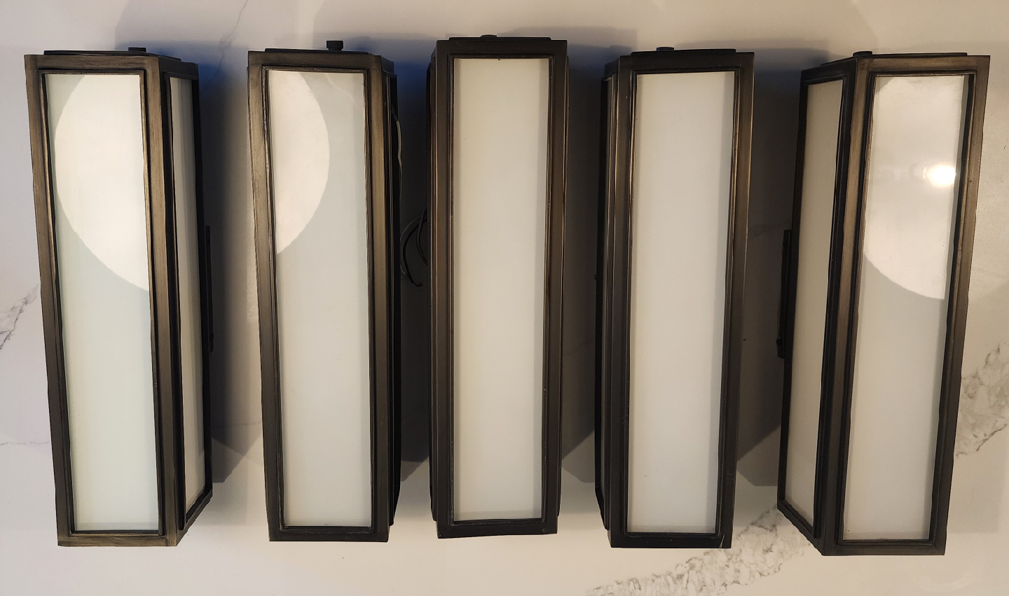 Set of 5 Wall Sconces - photo 2