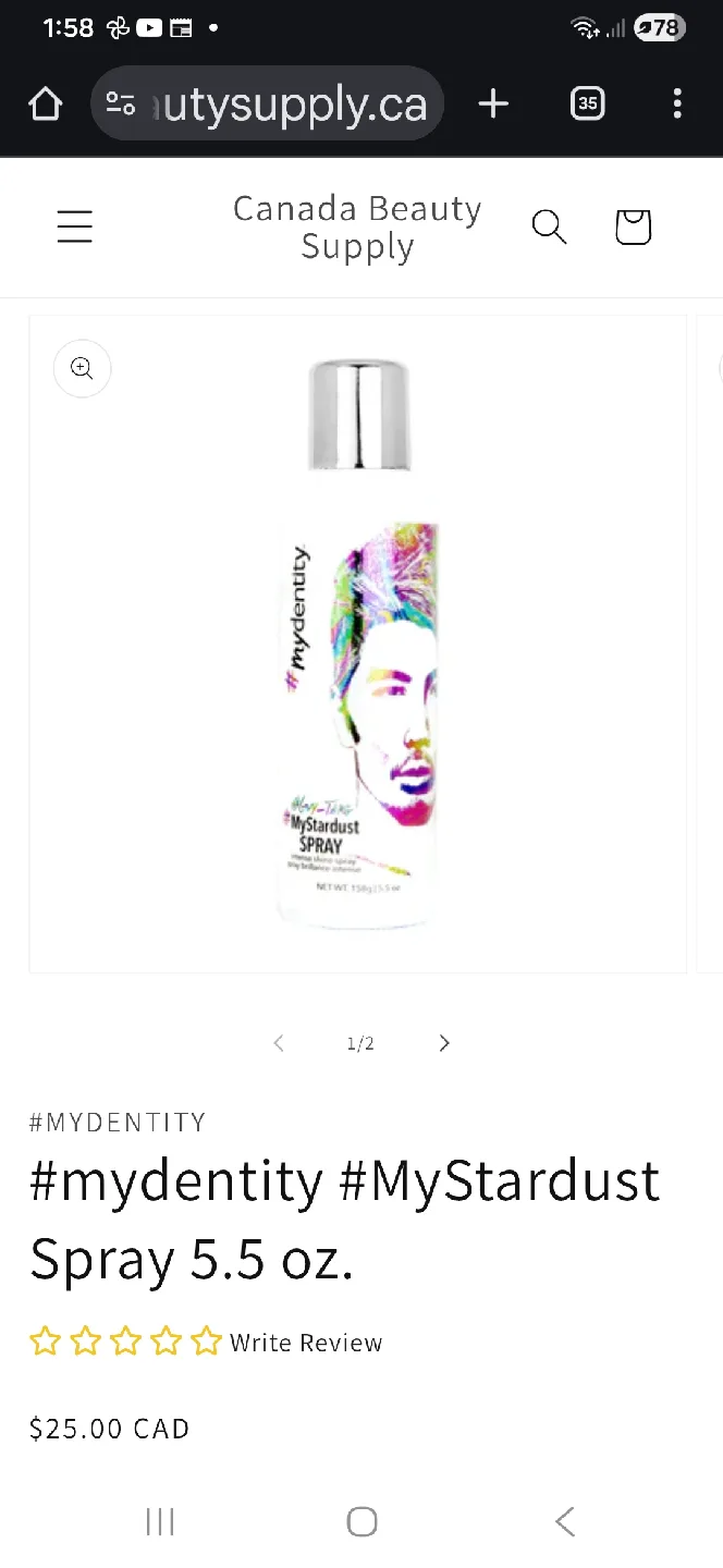 NEW: MyDentity #MyStardust Spray 5.5 oz image indicator(3)