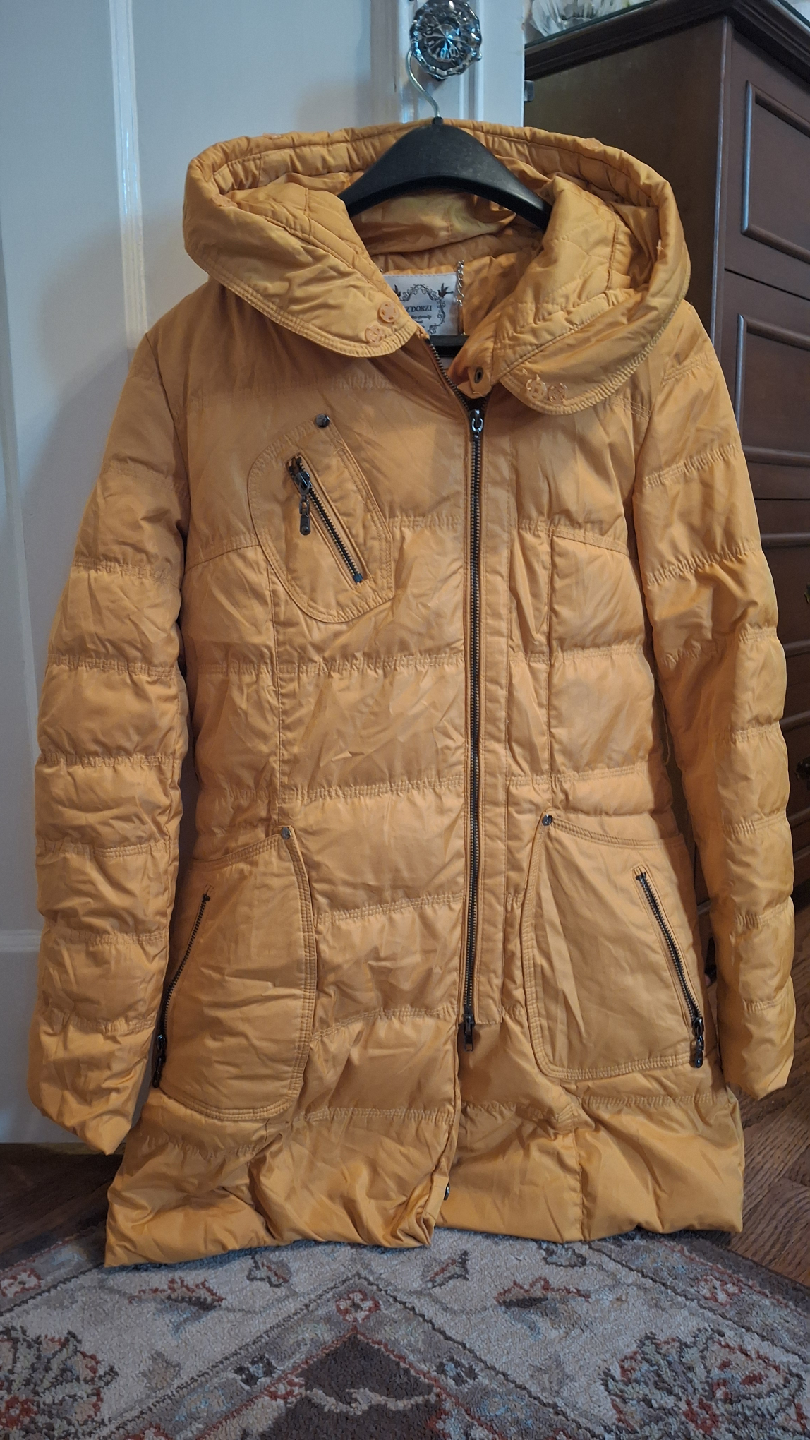 ZDORZI Yellow Puffer Jacket