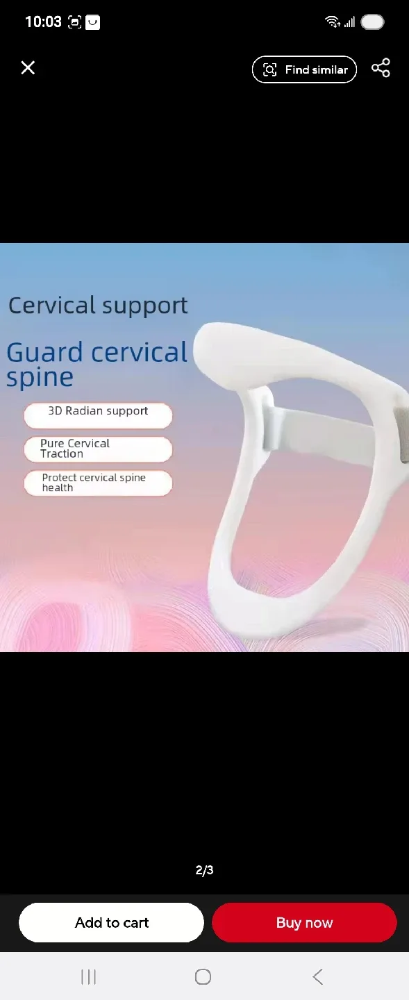 💕Cervical Spine Support - Neck Traction Device image indicator(2)