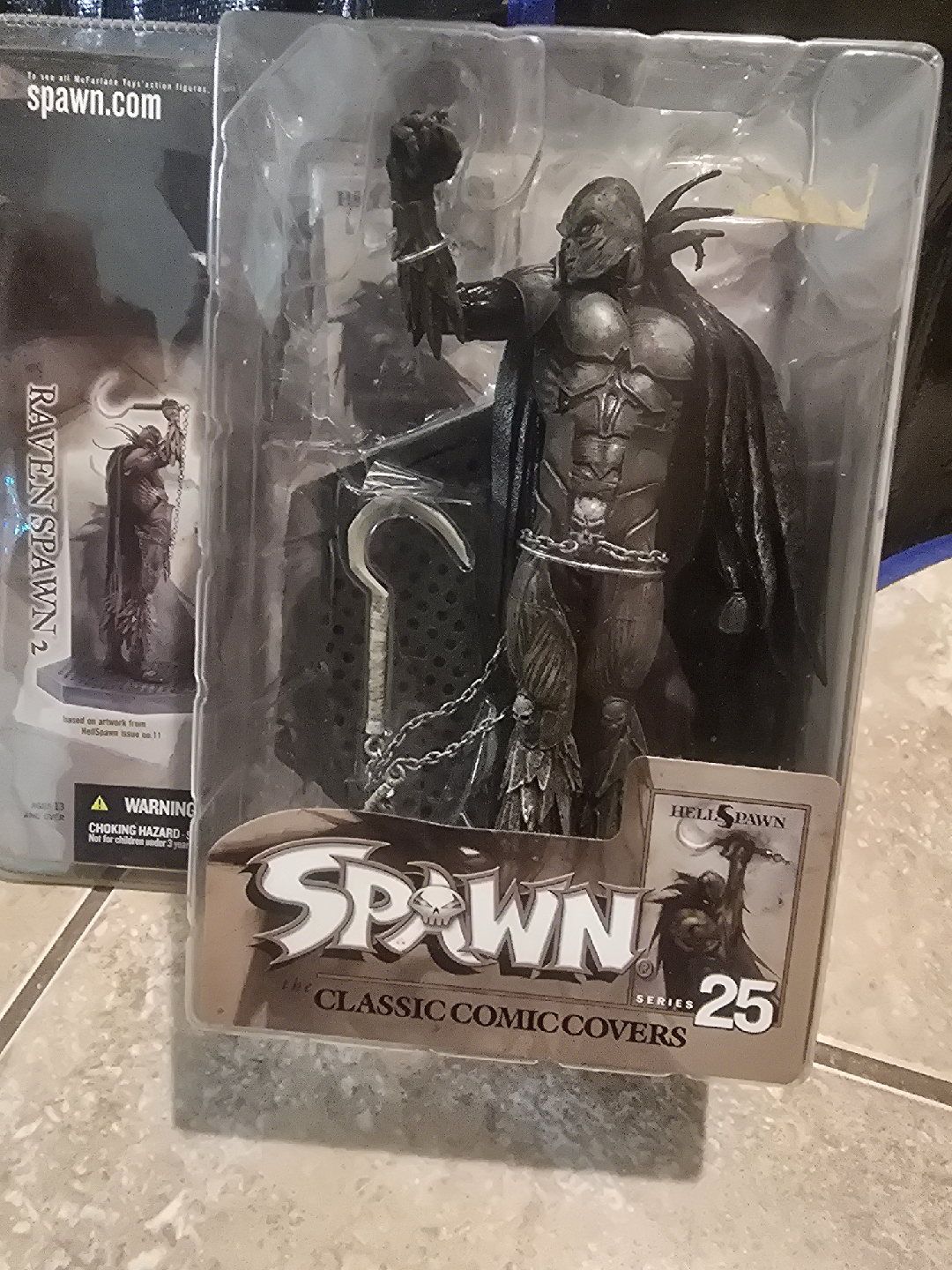 Spawn Classic Comic Covers Series 25 Raven Spawn 2