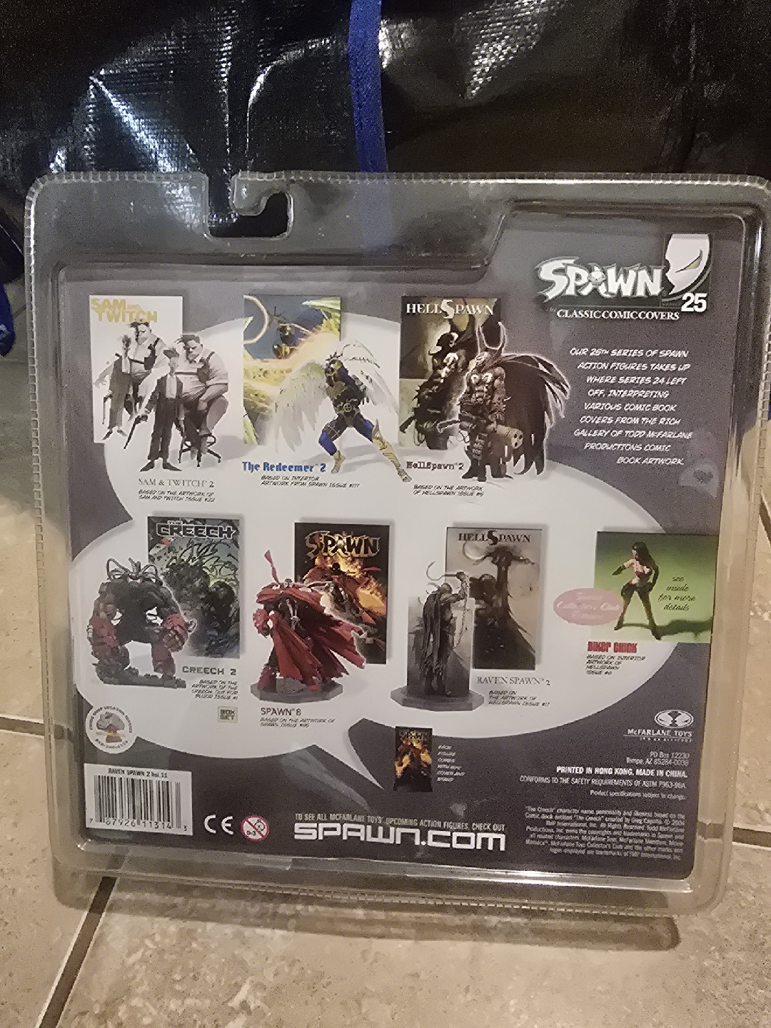 Spawn Classic Comic Covers Series 25 Raven Spawn 2 - photo 2