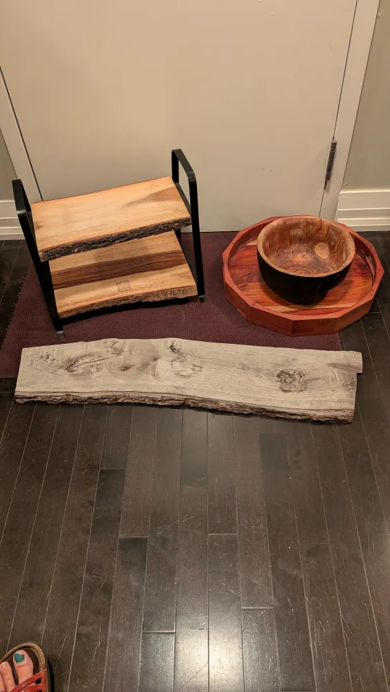 Unique Wooden Bowls and Shelves thumbnail