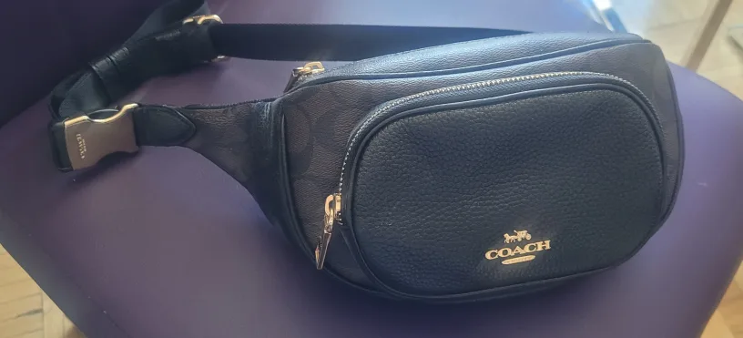 Coach Belt Bag - Brown/Black